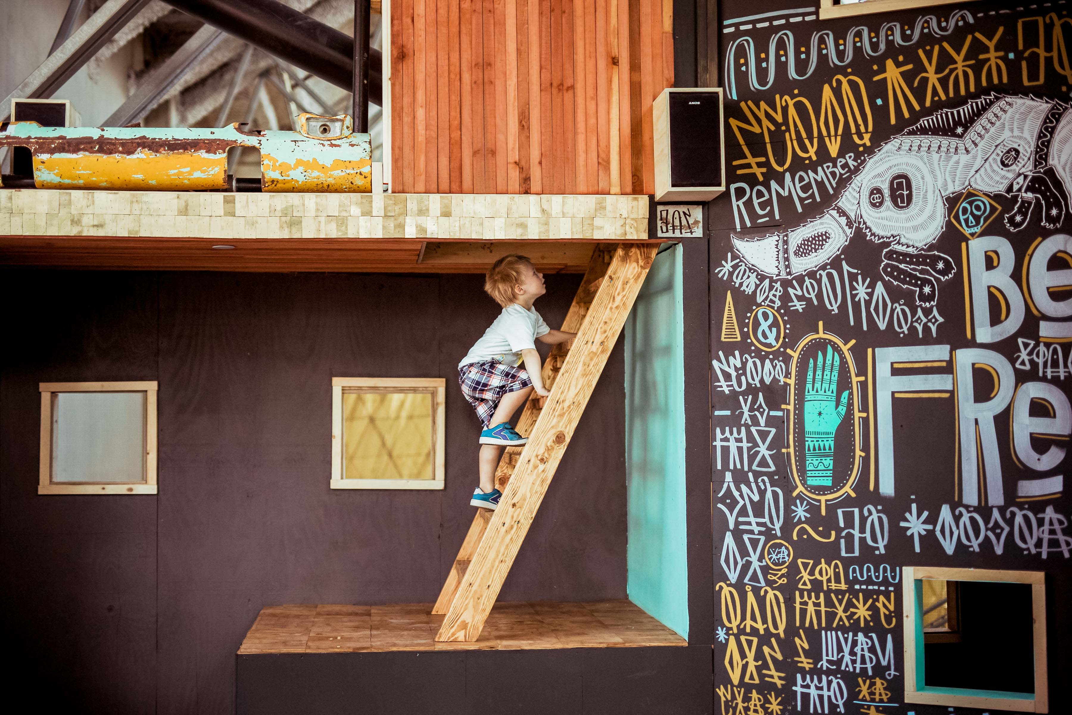 The Wonder Sound + Cavern Light | The New Children's Museum