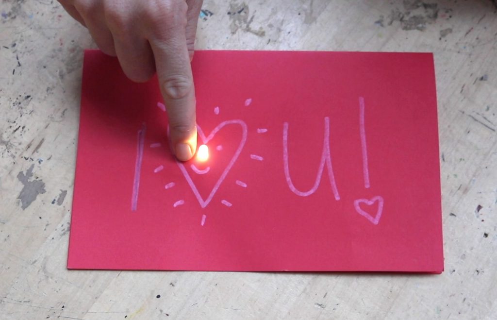 diy light up card