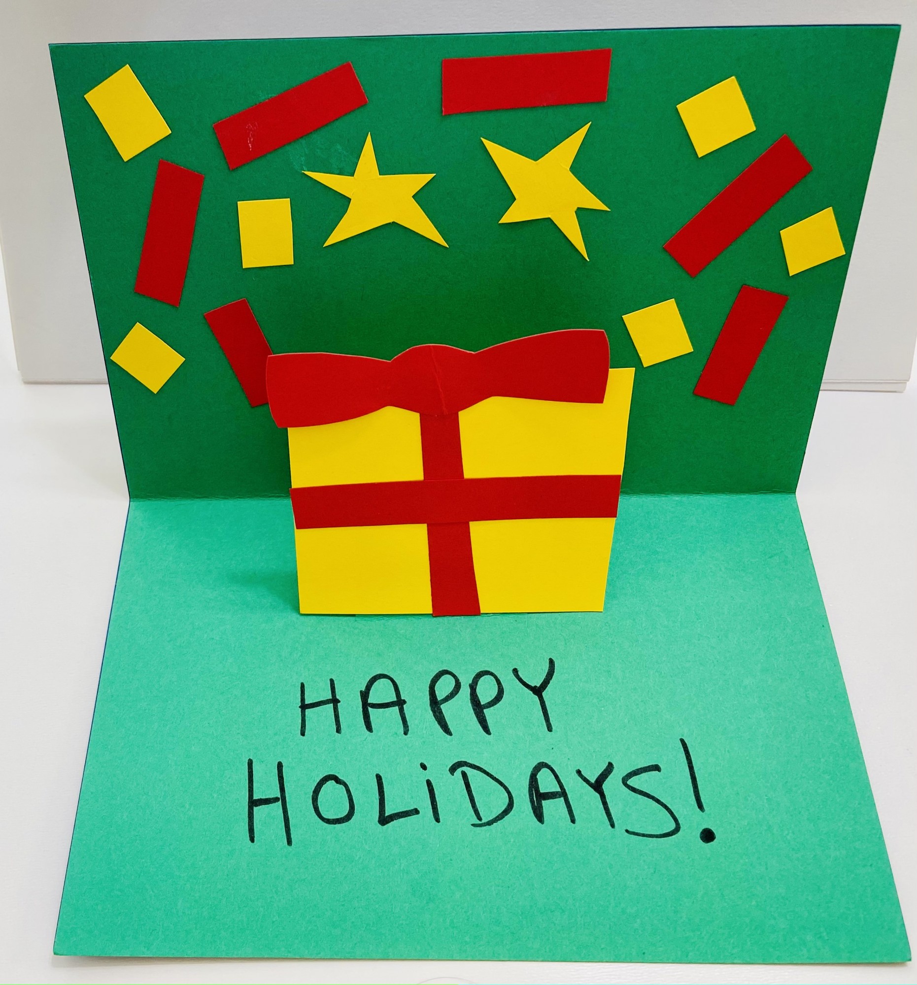 DIY Holiday Pop Up Card The New Children s Museum
