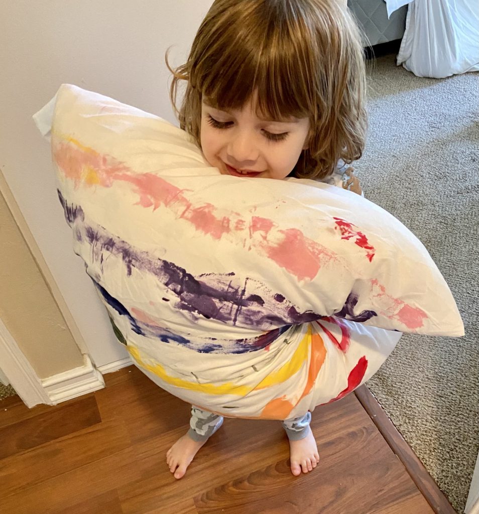 Toddler Time at Home: Pillow Hugs | The New Children's Museum